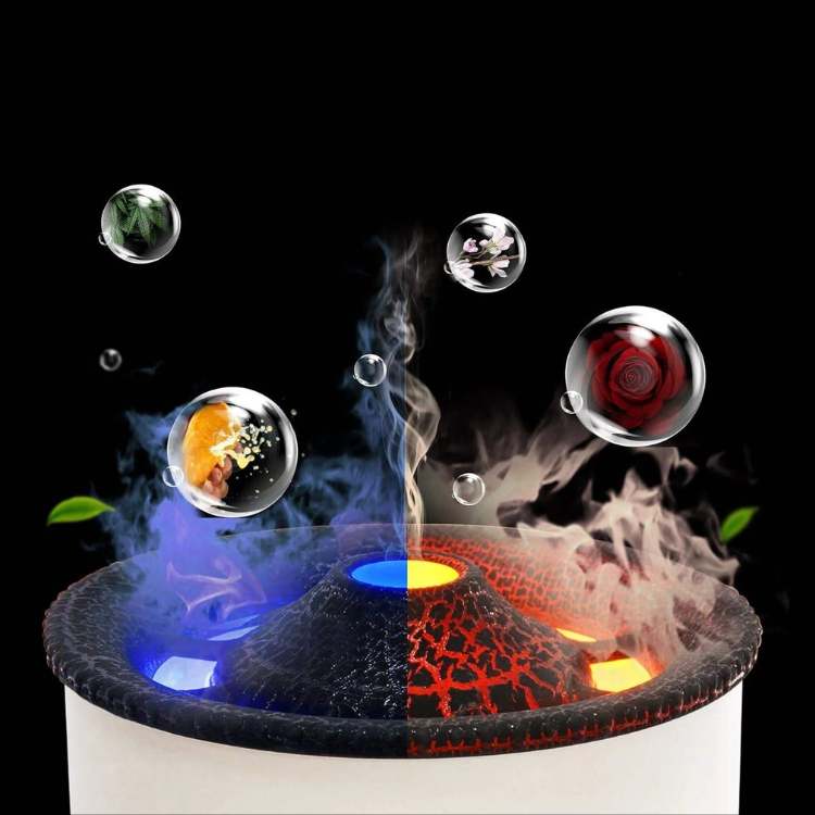 Mega Himalayan Volcano Oil Diffuser - Essential Oil Diffusers - Wild Eye Vision