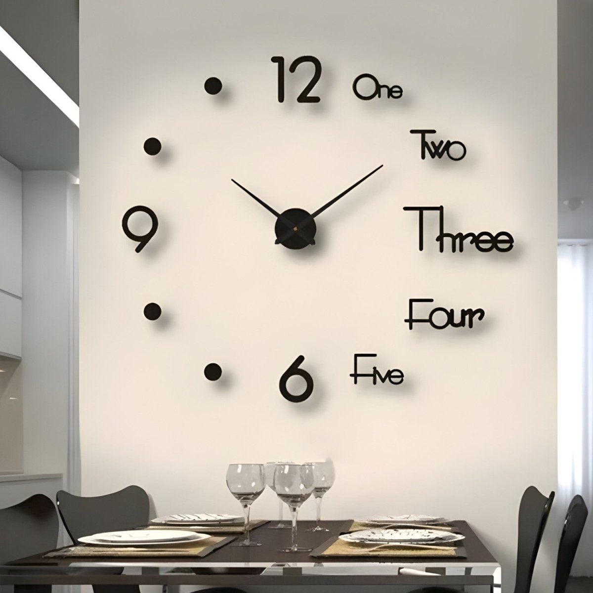 Modern Large Decorative Wall Clock - Wall Clock - Wild Eye Vision
