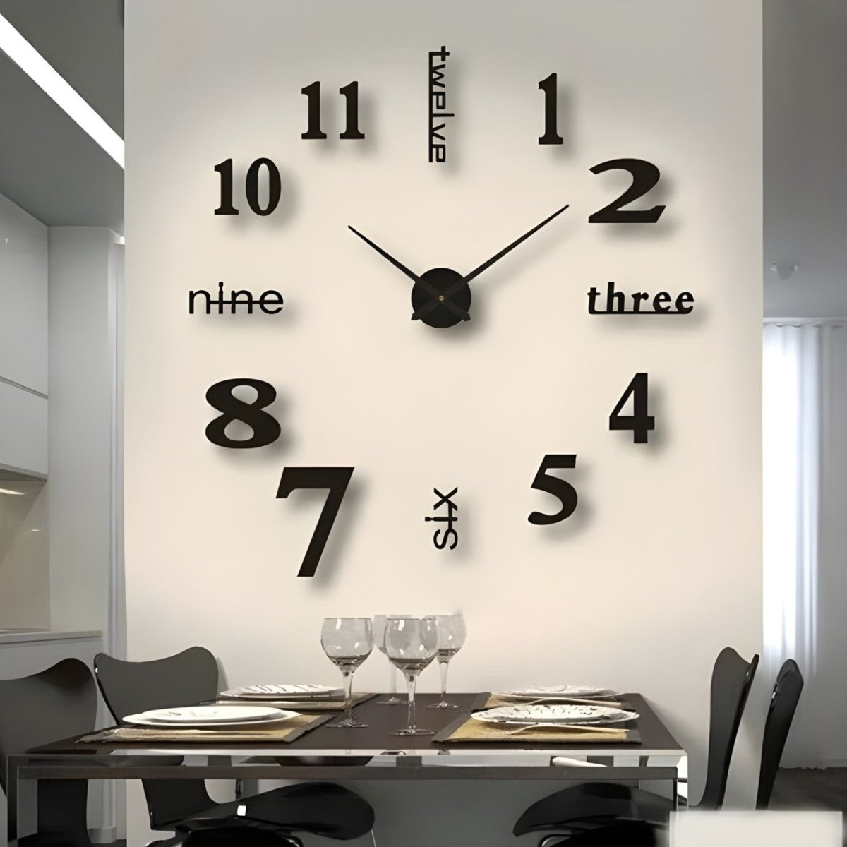 Modern Large Decorative Wall Clock - Wall Clock - Wild Eye Vision