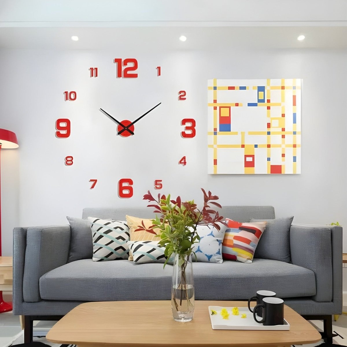 Modern Large Decorative Wall Clock - Wall Clock - Wild Eye Vision