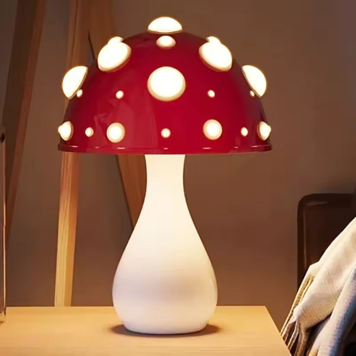 Mushroom LED Table Lamp Light - Bedside Lamp - Wild Eye Vision