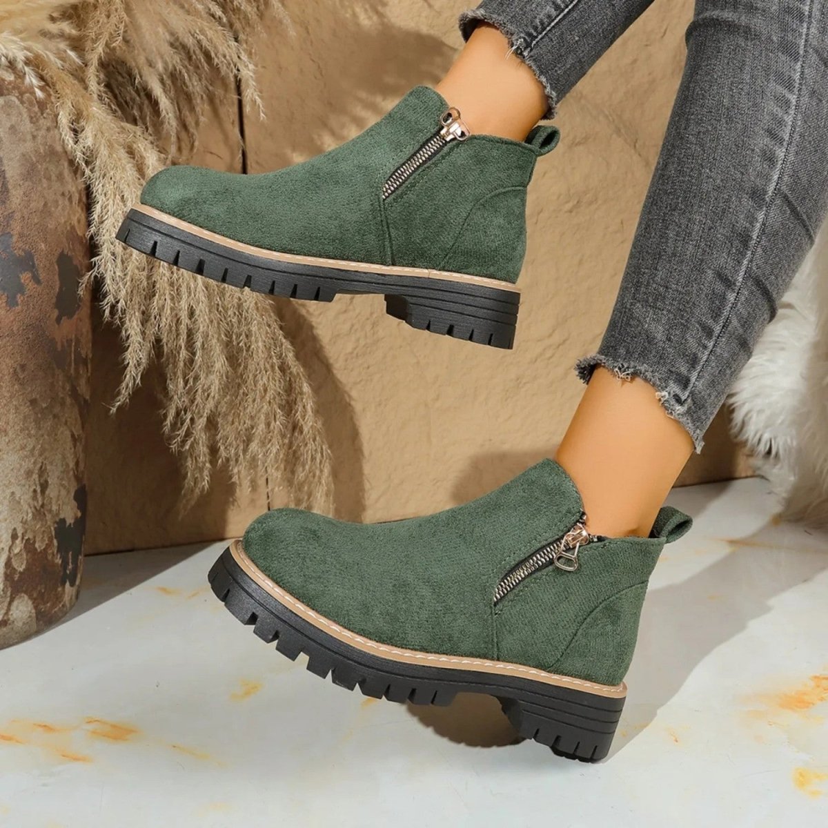 Orthopedic Ankle Boots for Comfort - Orthopedic Ankle Boots - Wild Eye Vision