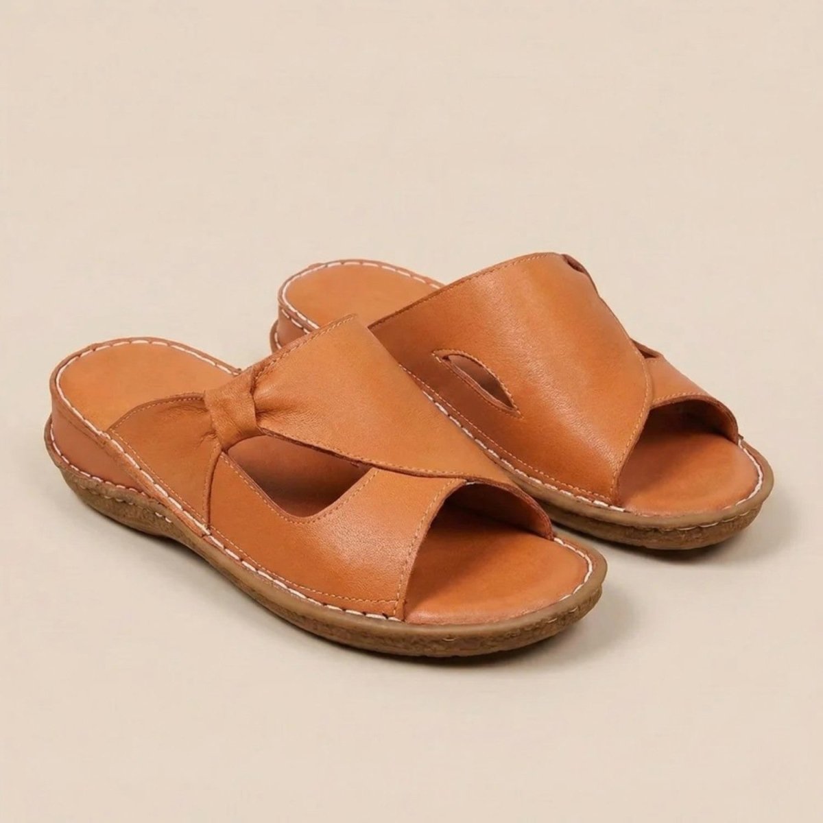 Orthopedic Vegan Leather Sandals for Comfort - Sandals - Wild Eye Vision