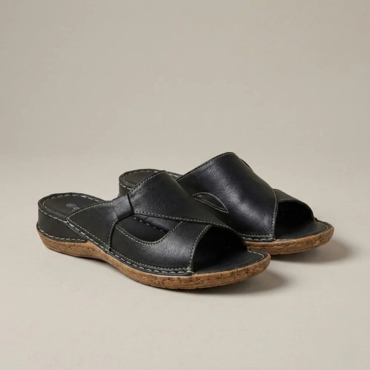 Orthopedic Vegan Leather Sandals for Comfort - Sandals - Wild Eye Vision