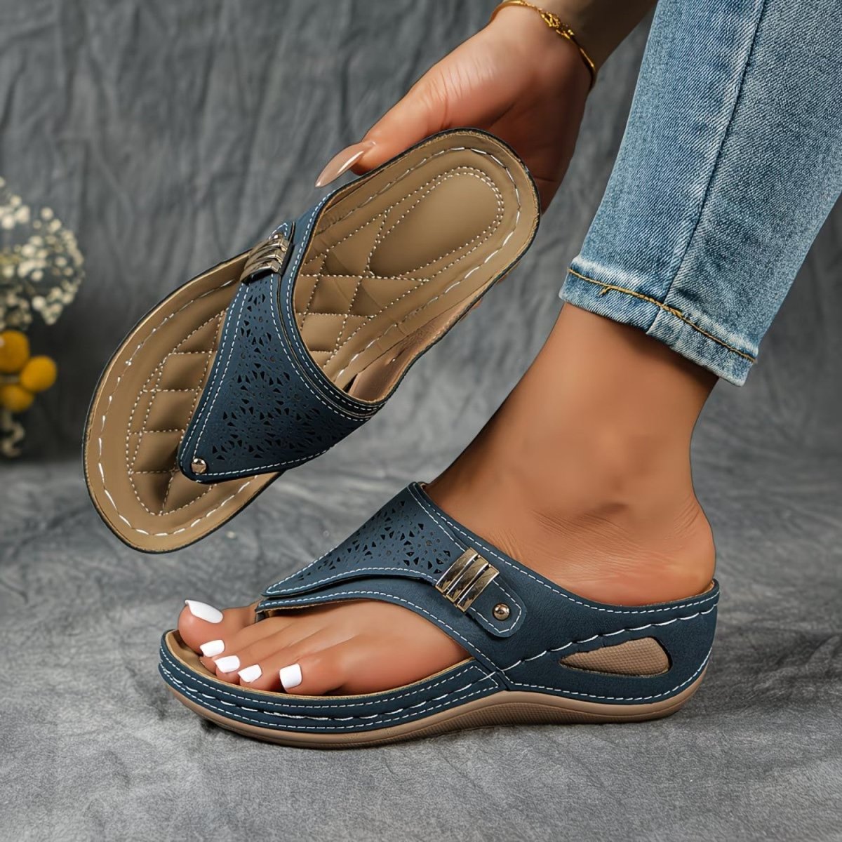 Orthopedic Wedge Comfort Sandals - Sandals - Wild Eye Vision