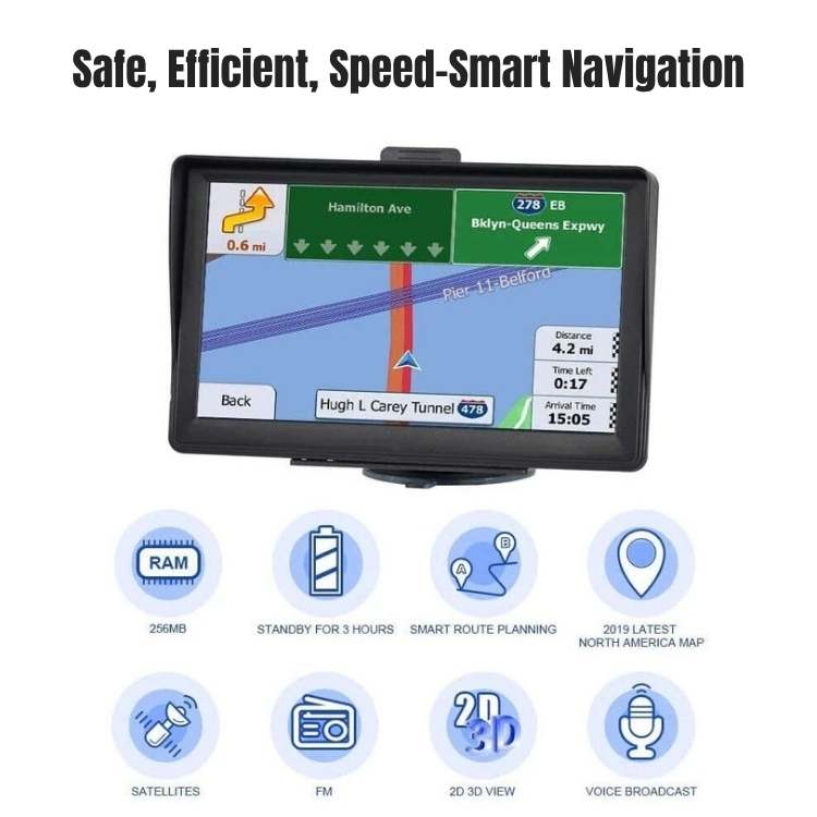 PathFinder Plus 7" Navigation System - Car Navigation System - Wild Eye Vision