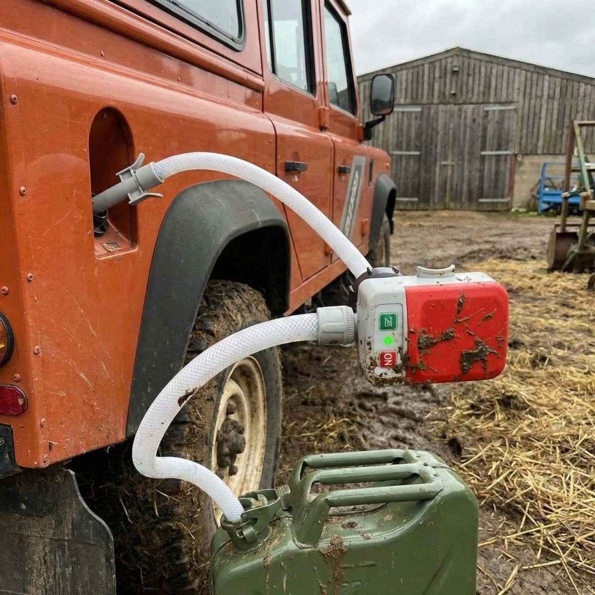 Portable Electric Fuel Transfer Pump - Fuel Pump - Wild Eye Vision