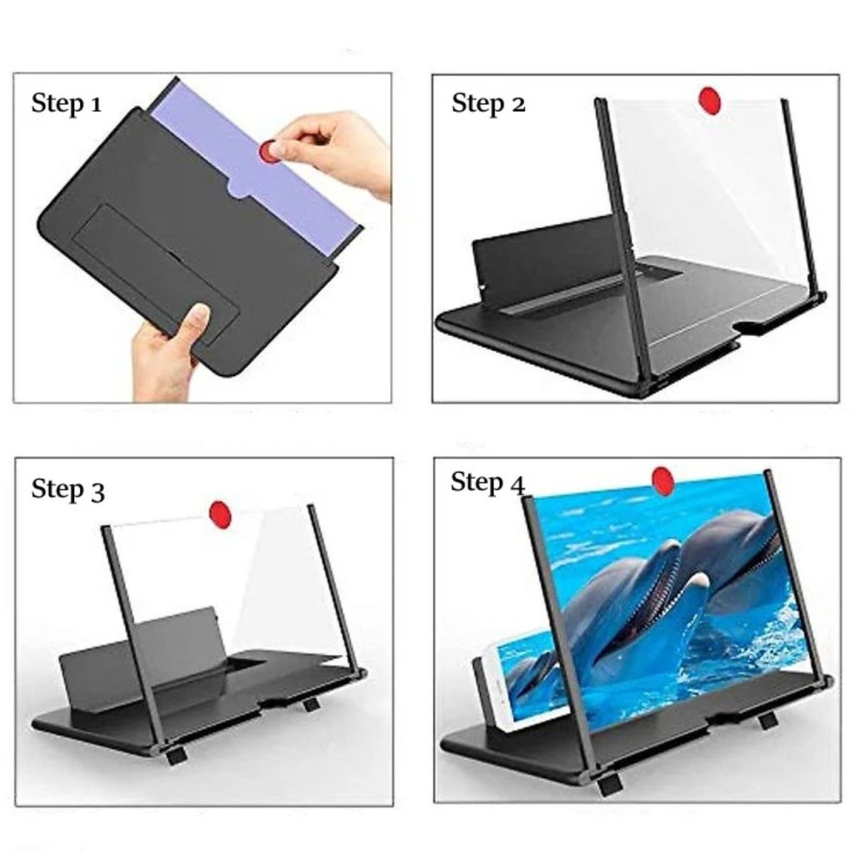 Portable Smartphone Screen Magnifier - Screen Magnifier - Wild Eye Vision