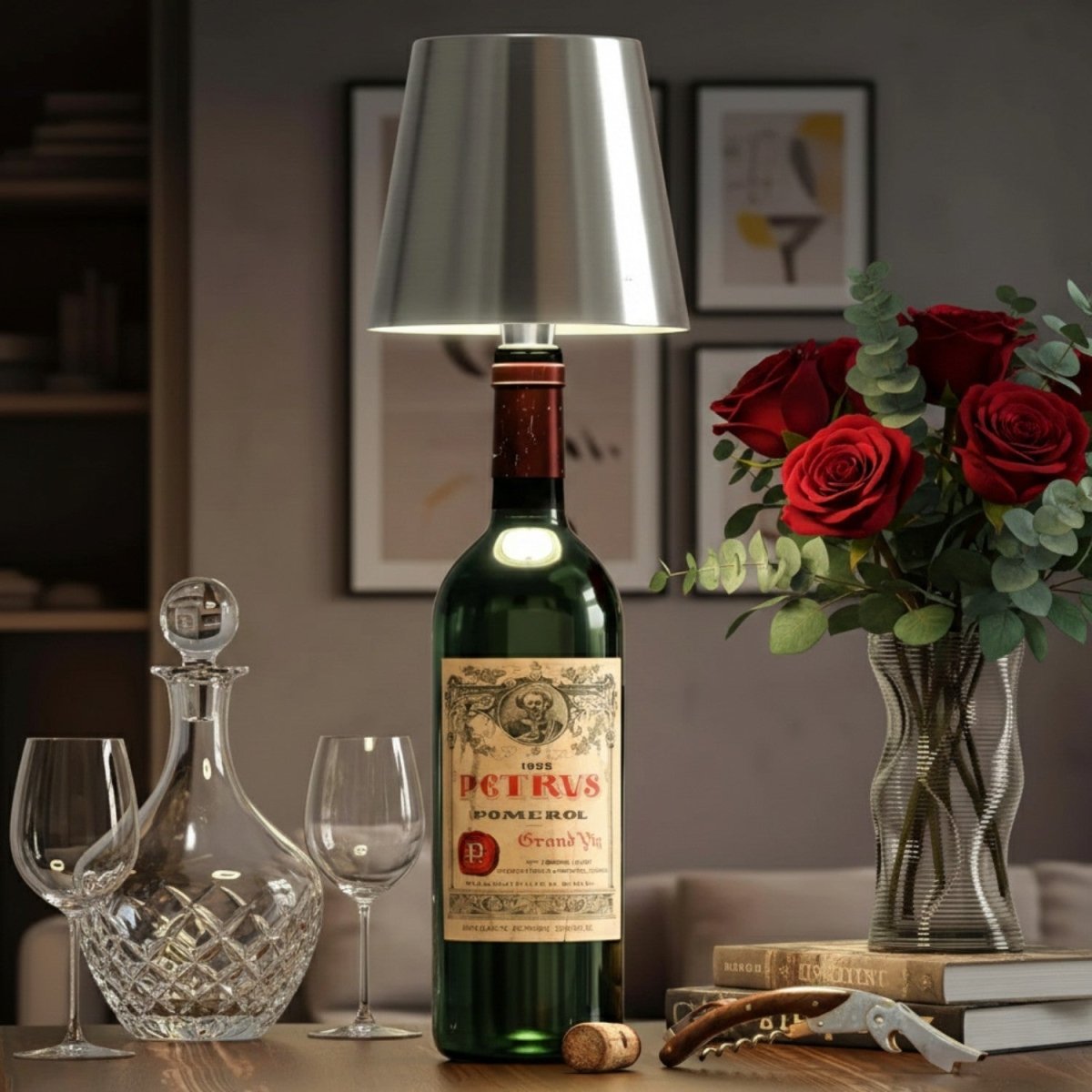 Rechargeable Wireless Bottle Lamp - Bottle Lamp - Wild Eye Vision