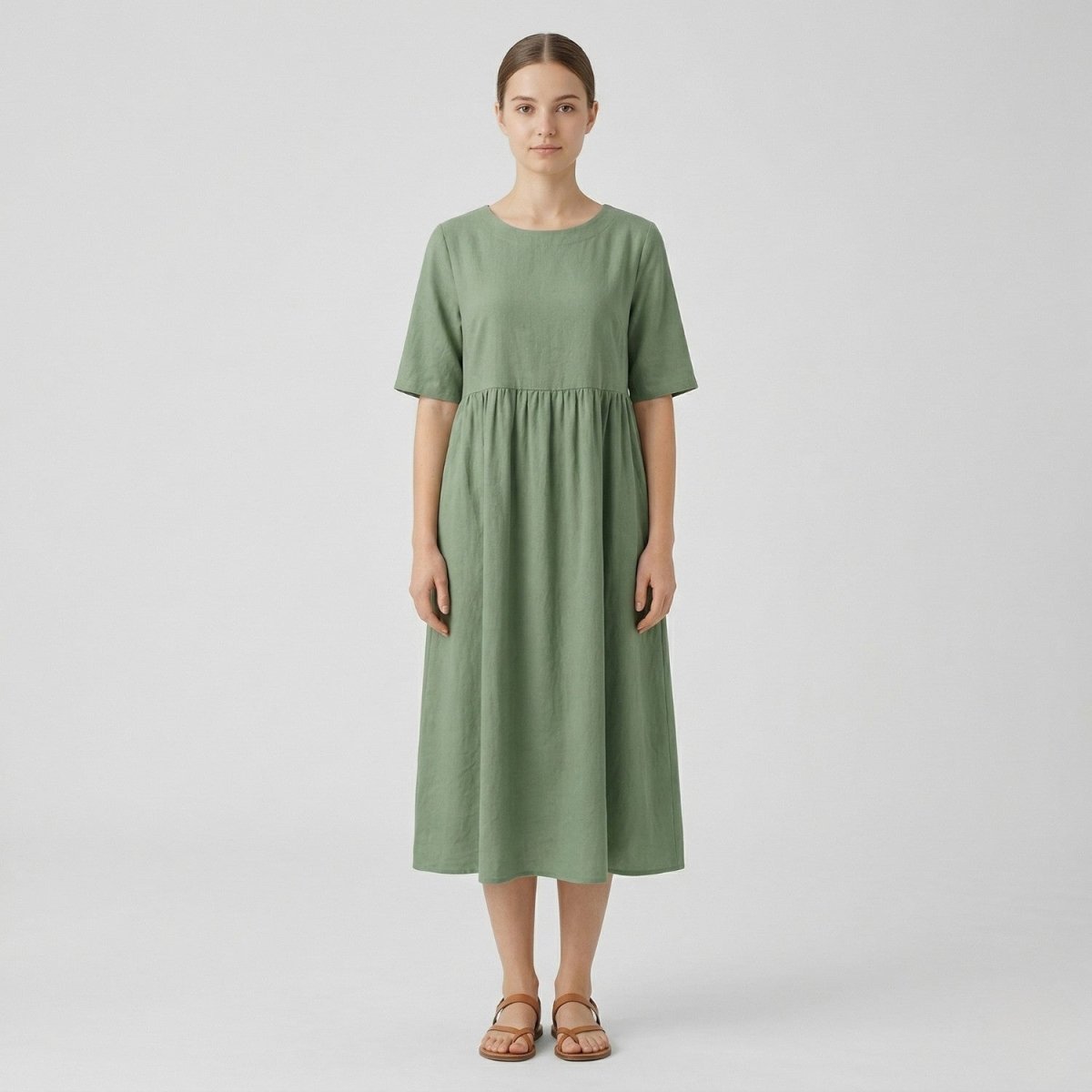 Relaxed Cotton Summer Maxi Dress - Maxi Dress - Wild Eye Vision