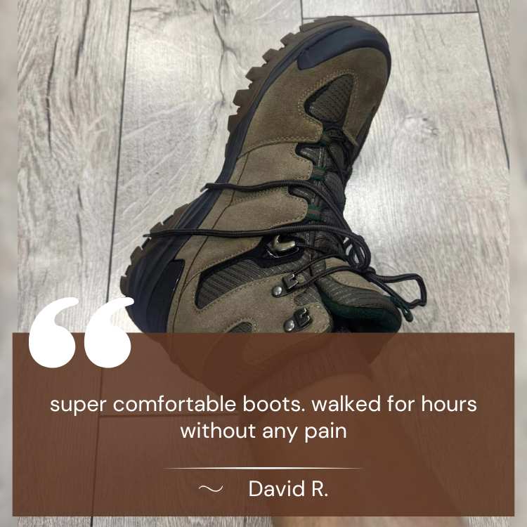 RuggedPath Men’s Boots - Hiking Shoes - Wild Eye Vision