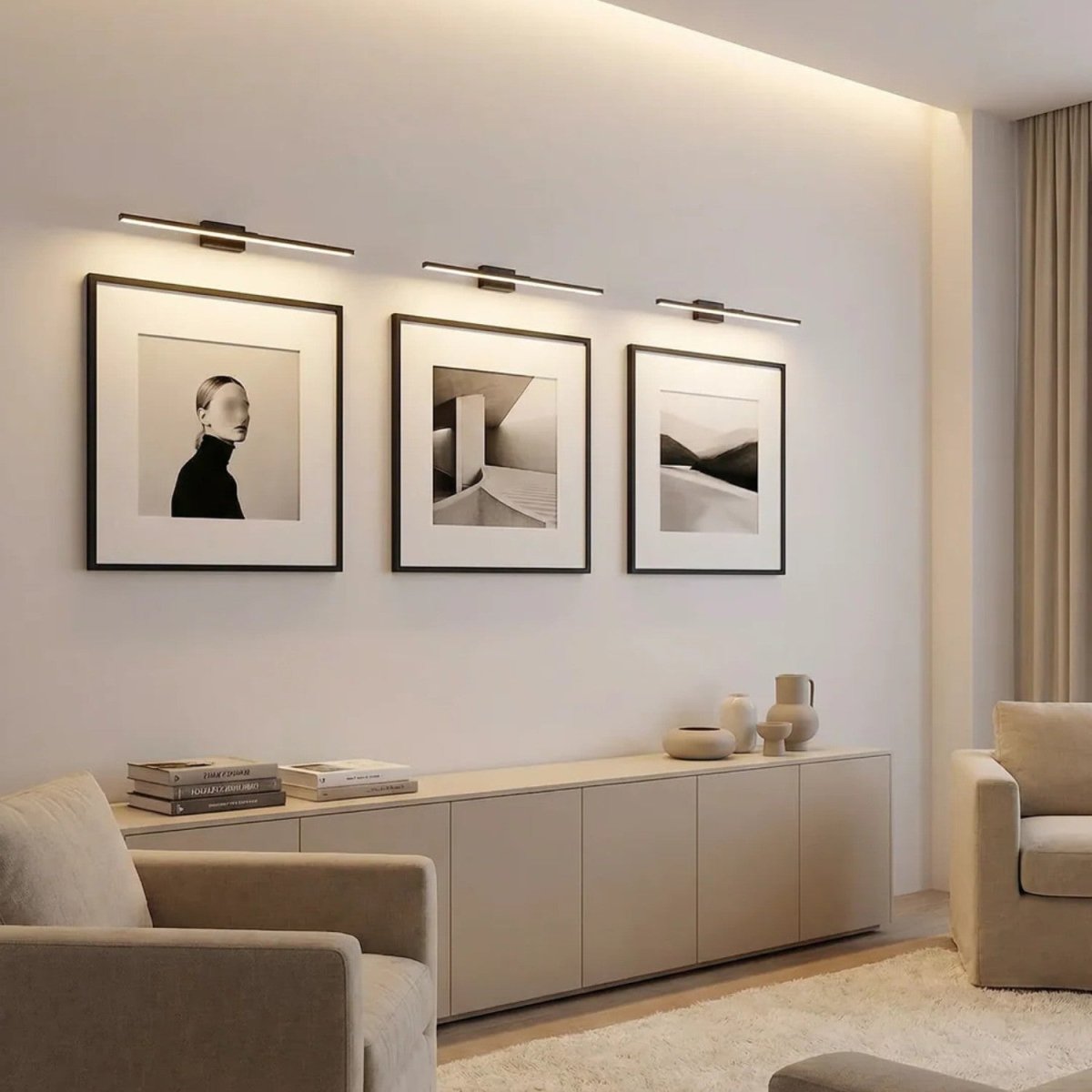 Sculptural LED Wall Picture Light - Wall Light - Wild Eye Vision