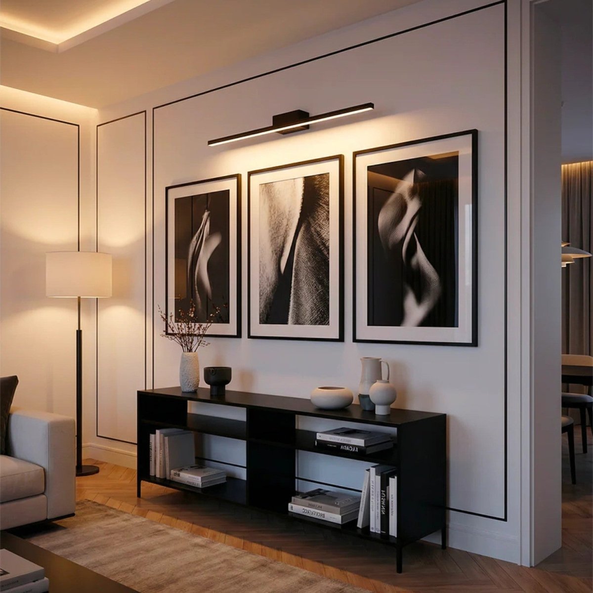 Sculptural LED Wall Picture Light - Wall Light - Wild Eye Vision
