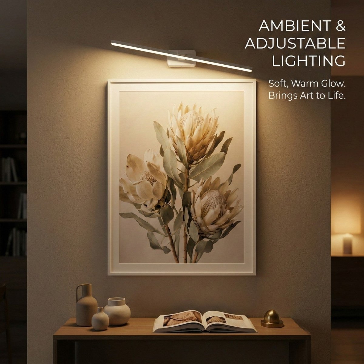 Sculptural LED Wall Picture Light - Wall Light - Wild Eye Vision