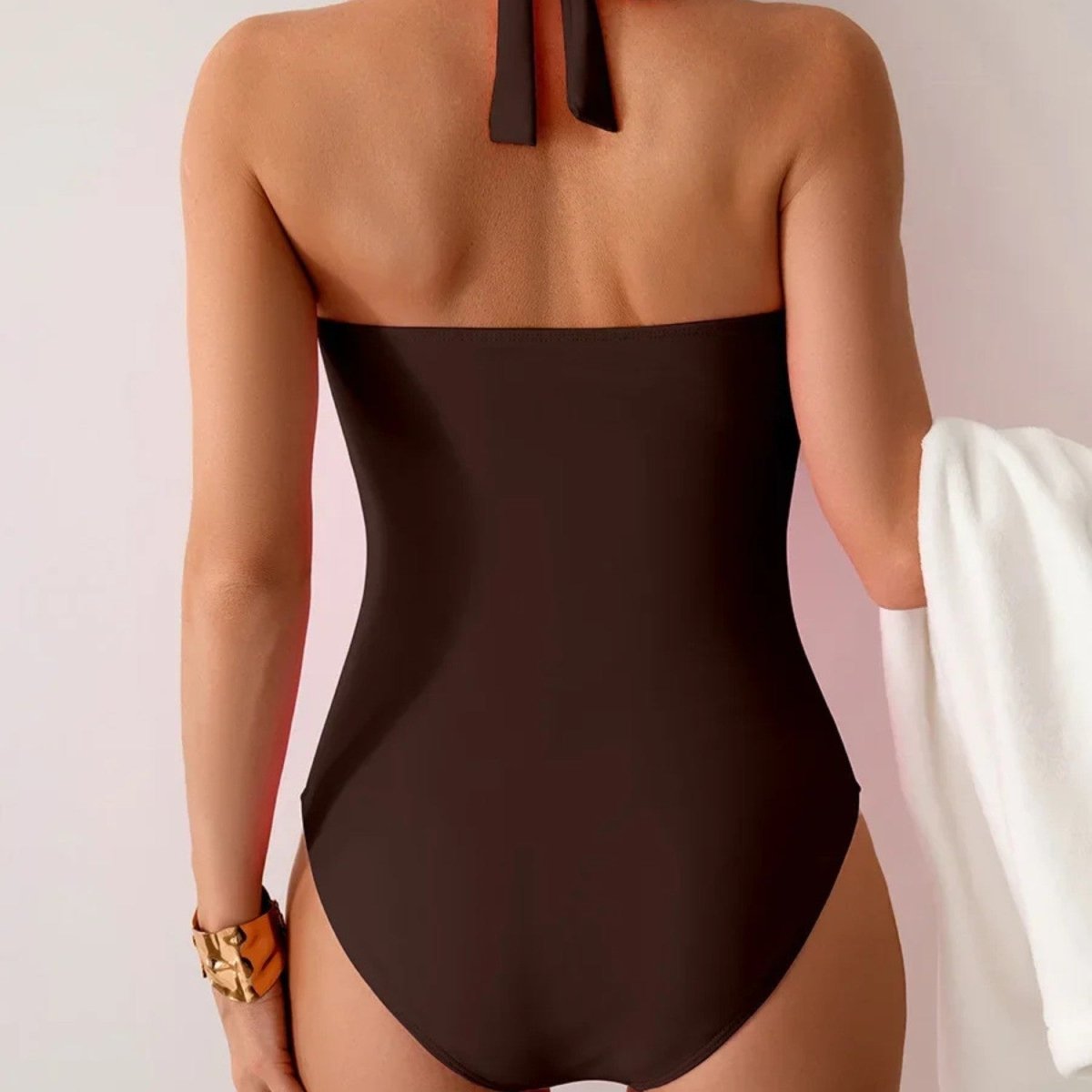 Twist Front One - Piece Swimsuit - Swimsuit - Wild Eye Vision