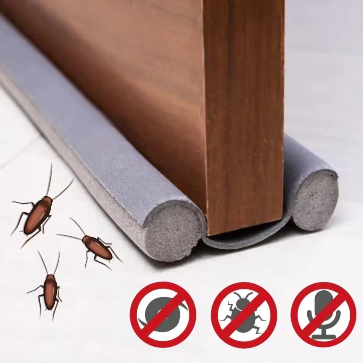 Ultimate Double Draught Excluder - Door Sealing Strip - Wild Eye Vision