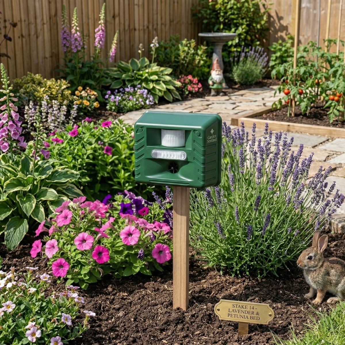 Ultrasonic Garden Bird Repellent Device - Pigeon Scarer - Wild Eye Vision