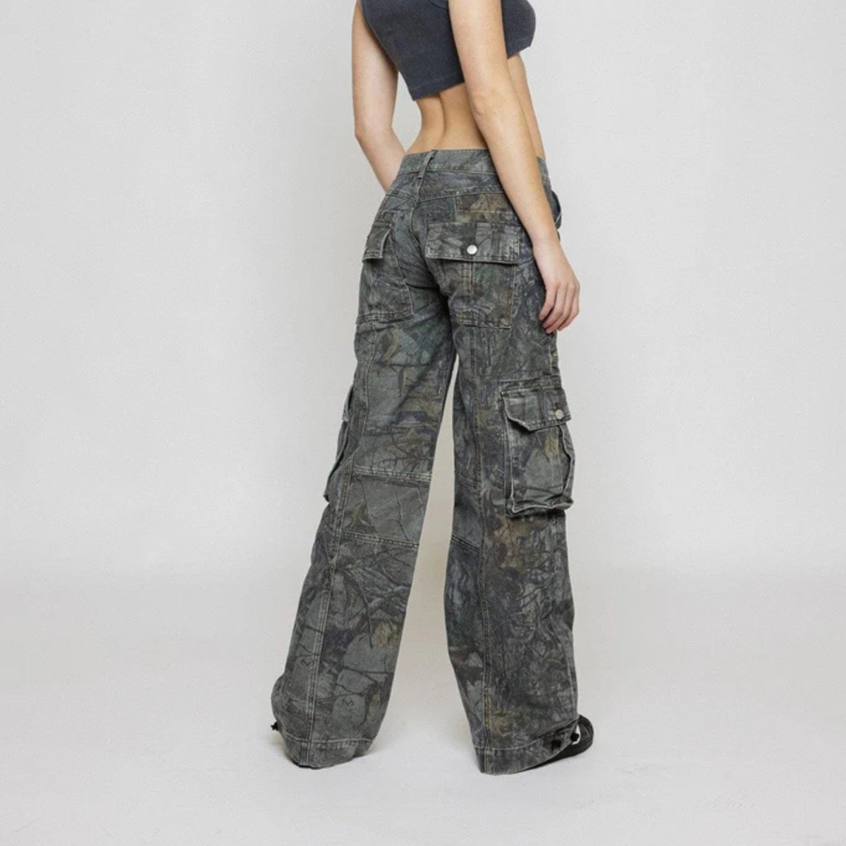 Unisex Camo Cargo Pants - Camo Cargo Pants - Wild Eye Vision