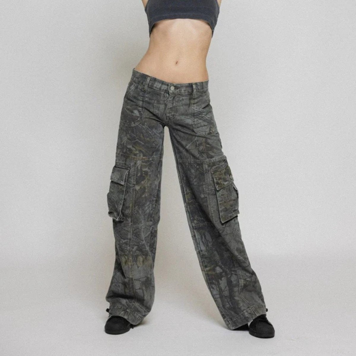 Unisex Camo Cargo Pants - Camo Cargo Pants - Wild Eye Vision