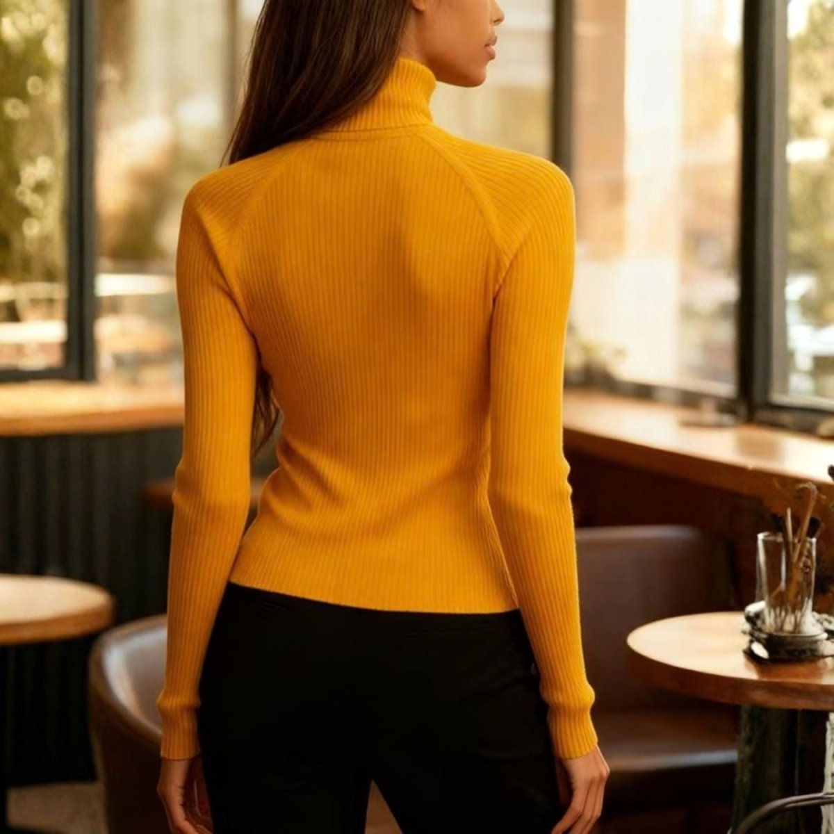 Women’s Ribbed Half Zip Top - Women Quarter Zip Pullover - Wild Eye Vision